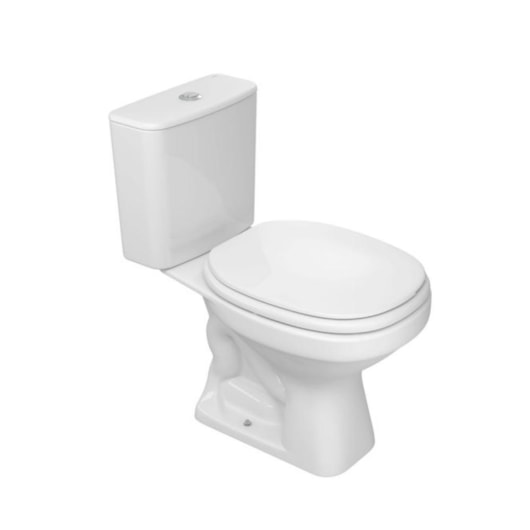 Kit Vaso Sanitário Com Caixa Acoplada E Assento Aspen Branco Deca - Imagem principal - 250026d5-d071-4f0f-941f-4d45ebb8bf09