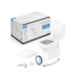 Kit Vaso Sanitário Com Caixa Acoplada E botão Elevado Com Assento PP Debba Comfort Branco Roca - 35dc82c3-d9da-40d6-b612-d89ce0ca5721