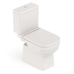 Kit Vaso Sanitário Com Caixa Acoplada E Complemento De Instalação Elite Beige Celite