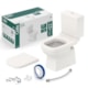 Kit Vaso Sanitário Com Caixa Acoplada E Complemento De Instalação Elite Beige Celite - a96e2ea0-6ae2-492e-afc5-bde896f1c457