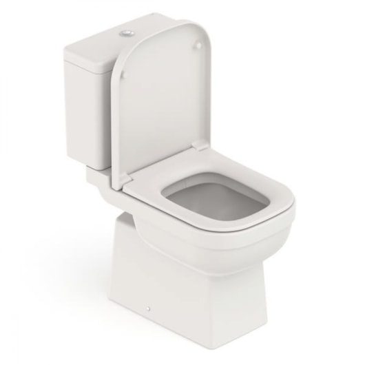 Kit Vaso Sanitário Com Caixa Acoplada E Complemento De Instalação Elite Beige Celite - Imagem principal - 384e1910-0a23-425d-a17c-3edcff420025