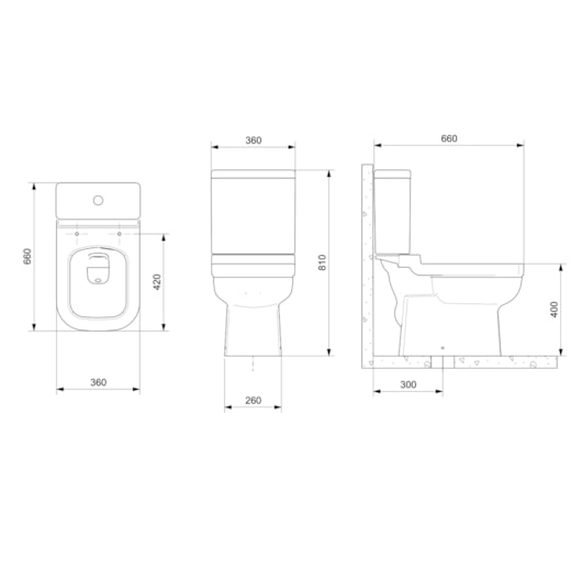 Kit Vaso Sanitário Com Caixa Acoplada E Complemento De Instalação Elite Stone Celite - Imagem principal - 69e29cd7-a51e-46dc-ac7f-a6323f5dc524