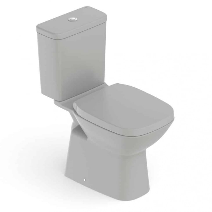 Kit Vaso Sanitário Com Caixa Acoplada E Itens de Instalação Debba Comfort Stone Roca