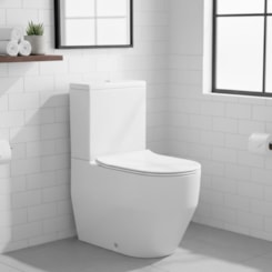 Kit Vaso Sanitário Com Caixa Acoplada E Itens De Instalação Pro Branco Laufen