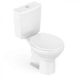 Kit Vaso Sanitário Com Caixa Acoplada EcoFlush® 3/6L e Itens De Instalação Azálea Branco Celite - 40ad87c8-1c1c-4e41-9d56-b097967ab66c