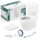 Kit Vaso Sanitário Com Caixa Acoplada Itens de Instalação E Assento Termofixo Slim Branco Celite - cf6222ae-e8db-4f76-8b05-dd608de10097