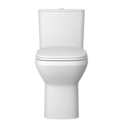 Kit Vaso Sanitário Com Caixa Acoplada Monocromáticos Flex Branco Deca