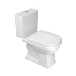 Kit Vaso Sanitário com Caixa Acoplada Quadra Branco Deca