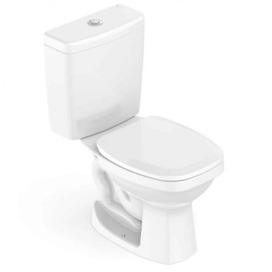 Kit Vaso Sanitário Completo Com Caixa Acoplada Assento Polipropileno Componentes De Instalação Like Branco Celite - Imagem principal - 6e764dd6-93d9-4e25-883f-48574ac1d6ce