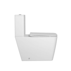 Kit Vaso Sanitário Completo Com Caixa Acoplada Slim Total Clean Branco Deca