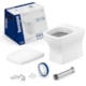 Kit Vaso Sanitário Convencional Com Assento Em Polipropileno E Acessórios Boss Branco Incepa - 17dad100-be45-46e3-a4a2-e28d6c986060