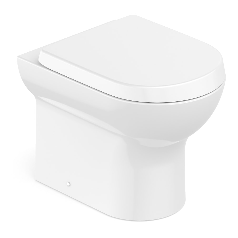 Kit Vaso Sanitário Convencional Com Assento Polipropileno Soft