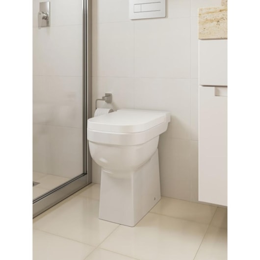 Kit Vaso Sanitário Convencional Com Assento SoftClose PP E  Itens De Instalação  Elite Branco Celite - Imagem principal - d1085e04-08cd-4d97-8895-c060b99b1ae7