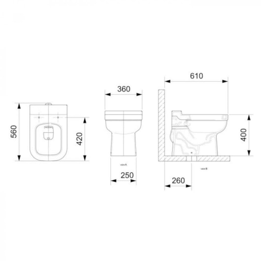 Kit Vaso Sanitário Convencional Com Assento SoftClose PP E  Itens De Instalação  Elite Branco Celite - Imagem principal - ccc87f9a-34be-434d-9c16-5166e413acca