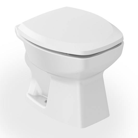 Kit vaso sanitário convencional Com Assento Termofixo E Itens De Instalação thema branco Incepa - Imagem principal - 1635c792-856b-4300-81a5-66be5e1d2433