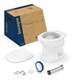 Kit vaso sanitário convencional Com Assento Termofixo E Itens De Instalação thema branco Incepa - 88072837-74d4-416e-b86f-061f59b365bd