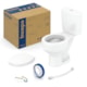 Kit Vaso Sanitário De Acessibilidade Com Caixa Acoplada E Acessórios De Instalaçao Acesso Confort In Branco Incepa - c0cd890f-421b-461a-9471-b24b82898f2b