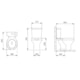 Kit Vaso Sanitário De Acessibilidade Com Caixa Acoplada E Acessórios De Instalaçao Acesso In Branco Incepa - c83f1eda-e335-48a3-8150-b61f7020867c