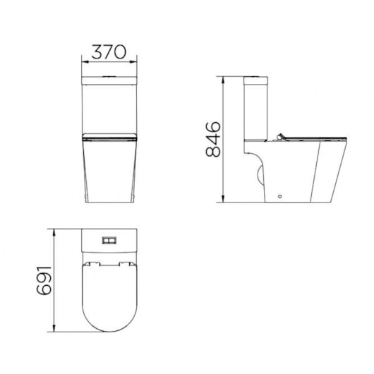 Kit Vaso Sanitário Liss com Caixa Acoplada e Assento Branco Docol - Imagem principal - ac63582f-8052-484b-bbae-862b341c8d1b
