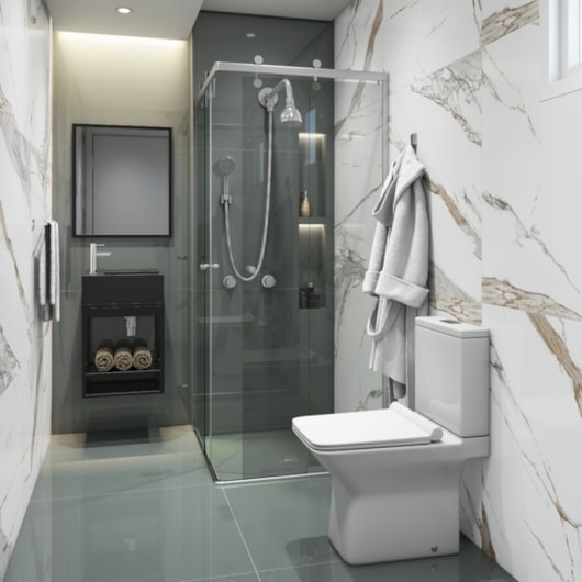 Kit Vaso Sanitário Stillo com Caixa Acoplada e Acessórios Branco Docol - Imagem principal - 02e8e0f8-d8c1-405b-97ec-1632993902ea