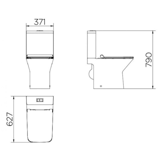 Kit Vaso Sanitário Stillo com Caixa Acoplada e Acessórios Branco Docol - Imagem principal - 0cb31c5e-4817-4858-880b-52d86927983a