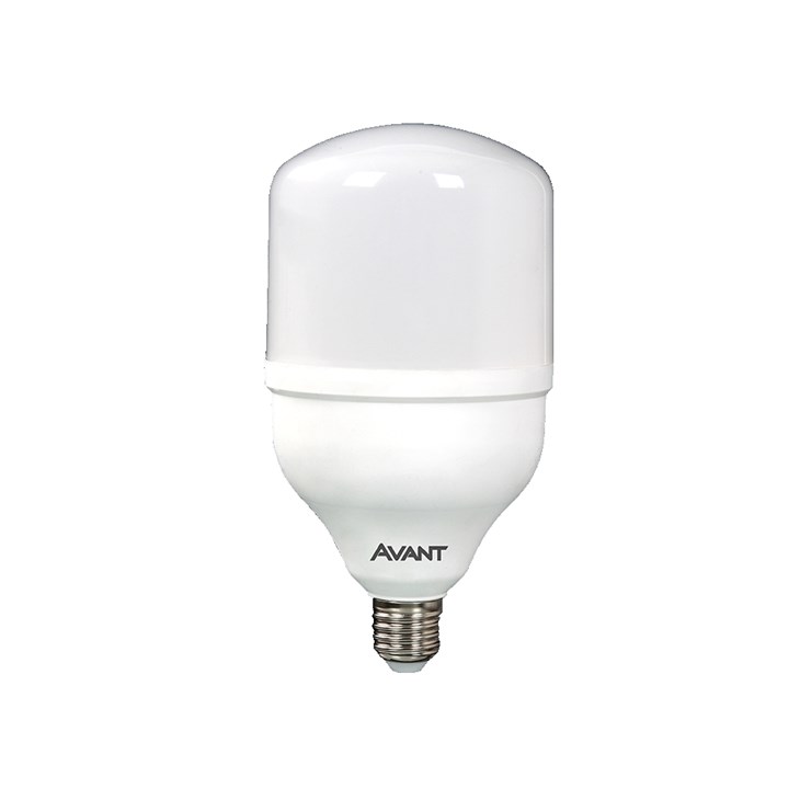 Lâmpada Bulbo HP 3200 Lúmens Emissão De Luz Bivolt Branca Avant 40w 6500k