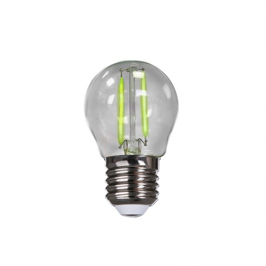 Lampada Filamento LED Bolinha 2W Luz Verde Base E27 Bivolt Avant - Imagem principal - 50cfec98-3979-464d-b83b-1e1a6dcee5f3