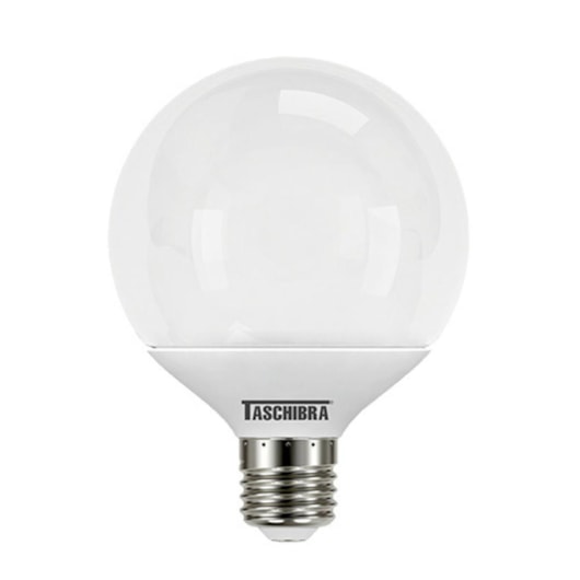 Lâmpada Globo Led 100 6500K Taschibra 9,5W - Imagem principal - 50e6dd5a-1386-4448-882c-db36d767b17c
