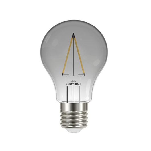 Lâmpada Led Filamento Vintage A60 Fumê Taschibra Autovolt - Imagem principal - 190b7806-b5ec-40ec-aa70-7b4000a284aa