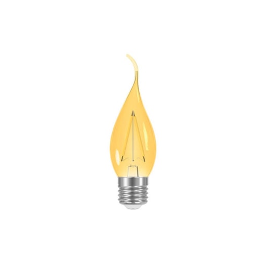 Lâmpada Led Filamento Vintage Vela B35 3W Autovolt  âmbar E27 Taschibra - Imagem principal - 932e0b2d-8292-4ca7-b6f8-6ca4dba53539