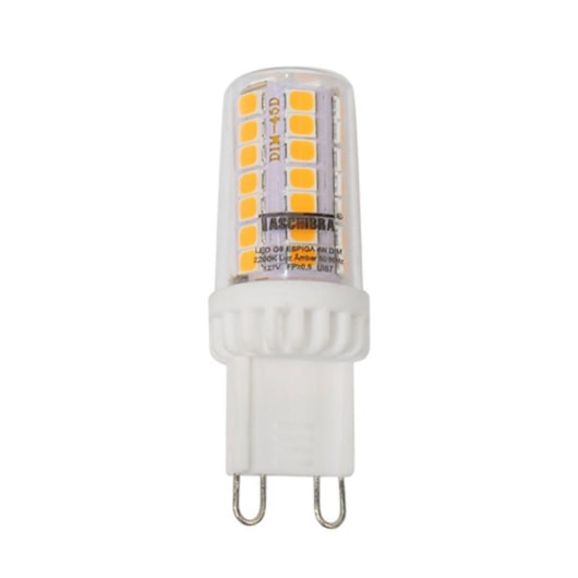 Lâmpada Led G9 Dimerizável Espiga 2200K Taschibra 127V 4W - Imagem principal - a50cd50b-4944-4428-8e1d-e9bebda5240f