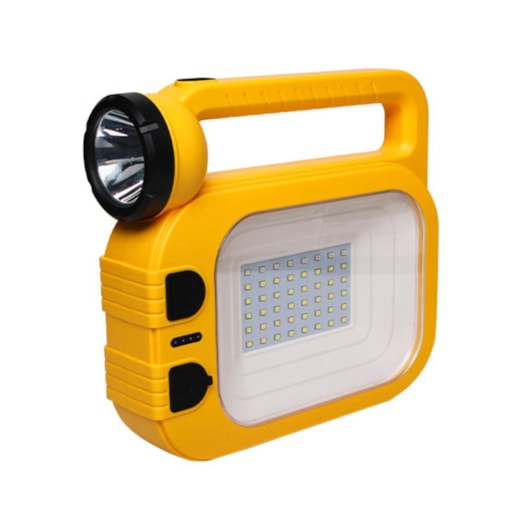 Lâmpada Led Solar Hudson Recarregável Taschibra - Imagem principal - caab337e-fa2a-448a-9ac7-a2637d3618d5