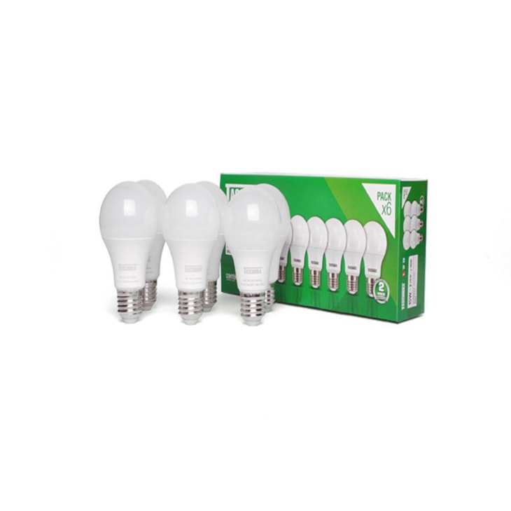 Lâmpada Led Tkl60 6500K PACK X6 19092 Taschibra 9W