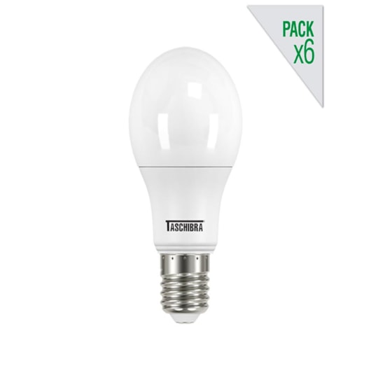 Lâmpada Led Tkl60 6500K PACK X6 19092 Taschibra 9W - Imagem principal - c4241ccf-2a09-492e-b183-97a59bbffb76