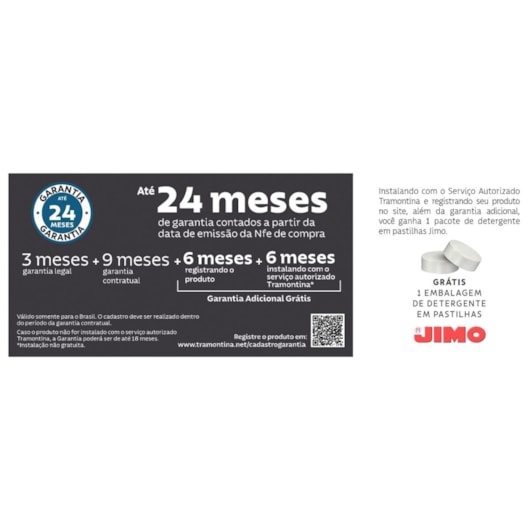 Lava-Louças Inox 9 Serviços SB09X 45 com 6 Programas e 4 Funções 220V Tramontina - Imagem principal - 0790848e-5f4d-4039-b583-eeacfe20e448