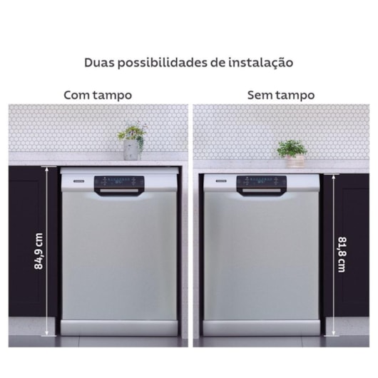 Lava Louças S16x 60 Em Inox Tramontina - Imagem principal - 856190c9-c3e6-4be9-88ba-d816f43117e9