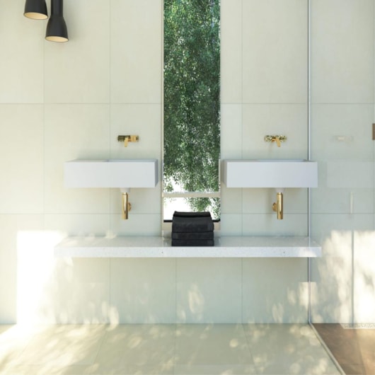 Lavatório Arles E Duramatt Fosco Branco Acetinado Suspenso Sabbia - Imagem principal - 4771cabf-6f7d-4ce5-8698-ca3ec5ade44c