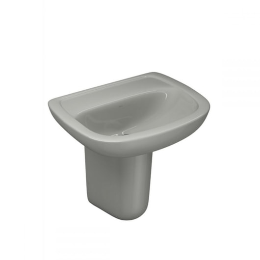 Lavatório Aspen/vogue Plus Cinza L510 Real Deca - Imagem principal - 81f4c25f-ed2e-4b62-b5bf-f73afca5a35a