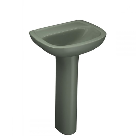 Lavatório Aspen/vogue Plus L510 Verde Deca - Imagem principal - 8b9d59e3-8cdd-4a8e-b569-8cb802c1c8c2