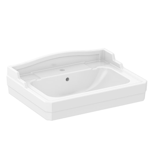 Lavatório Clássica Branco Celite 61x45cm - Imagem principal - 889a001a-de1b-43c8-9331-90c661792cbf