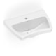 Lavatório De Acessibilidade Para Coluna Acesso Branco Celite 60x42cm - 2ee01086-4c9b-419d-811f-9e9c5428f384