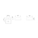 Lavatório De Apoio Q35 Branco Incepa - a9a69445-170e-4878-a54e-ea8c20e965d6