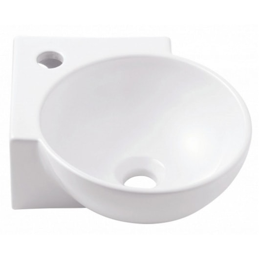 Lavatório De Canto Branco Celite 39x32cm - Imagem principal - de780d79-c41f-4c85-b35c-f52fcd90891e