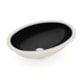 Lavatório De Embutir Oval Preto Celite 49x32,5cm - 05ade553-3b69-4c18-844e-a4f563a786a8
