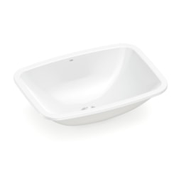 Lavatório De Embutir Retangular Branco Celite Lavatório De Embutir Retangular Branco Celite