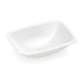 Lavatório De Embutir Retangular Branco Celite - 60dd54bd-aa99-4bc0-acfe-24fbf4eab154
