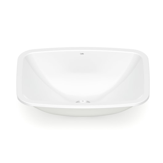 Lavatório De Embutir Retangular Branco Celite - Imagem principal - c41f2ffb-c21d-4602-bf7d-af0ec2473bb9