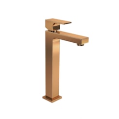 Lavatório De Mesa Monocomando Unic 2885 Bica Alta Red Gold Deca