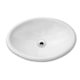Lavatório De Sobrepor Oval Pequeno Branco Celite 44x31cm - bde25591-8a88-4444-862b-0b73073f3735