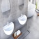 Lavatório Duramatt Suspenso 2 Furos Alexandria Branco Fosco Acetinado Sabbia - 5b9a61f7-7cb8-431b-85d4-c6e3742d1780